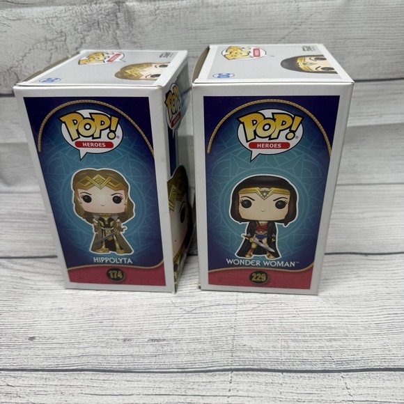 Funko Pop! Wonder Woman - Lot Of 5 - 229 174 167 176 238 Hot Topic - Picture 7 of 12
